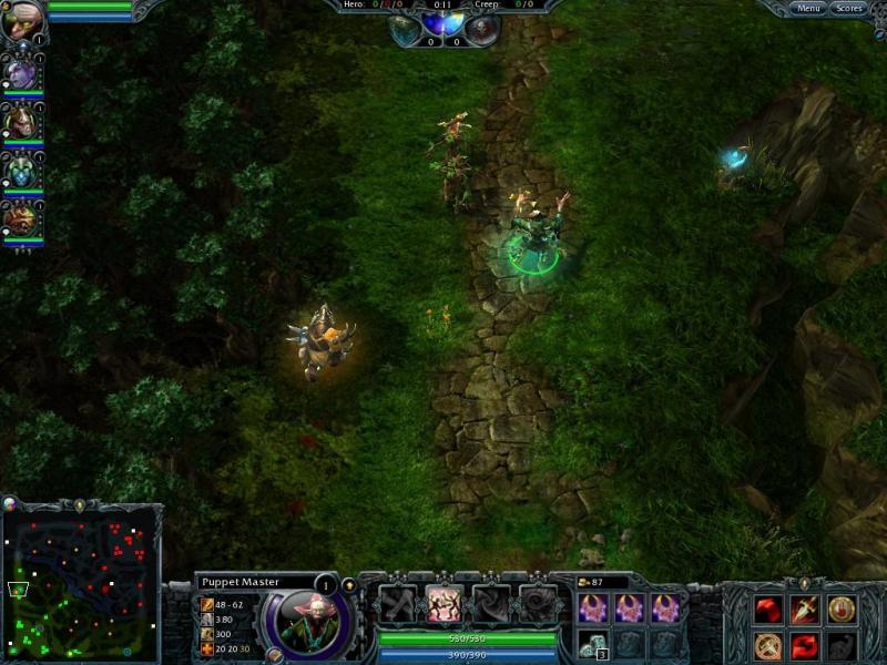 Карта heroes of newerth